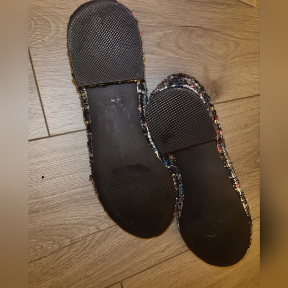 Like New, Steve Madden Cherish Block Heel Ballet Flats Shoe, Size 8 - Picture 5 of 7